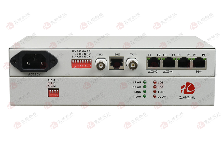 深夜成人视频科技-1-4路電話+1FE以太+2RS232 E1複用