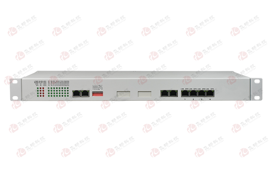 深夜成人视频科技-2*E1轉32路電話+4路百兆以太網 PCM複用設備