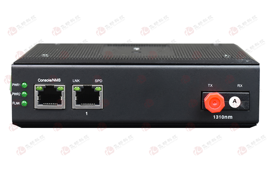 深夜成人视频科技-網管型 工業級1光1電千兆光纖收發器