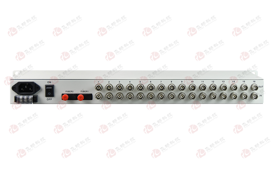 深夜成人视频科技-16E1-3FE+1*100base-FX 協議轉換器