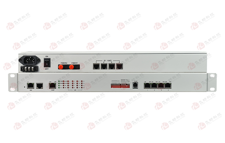 深夜成人视频科技-4E1+4xFE(物理隔離)1+1光備份 PDH深夜视频网站
