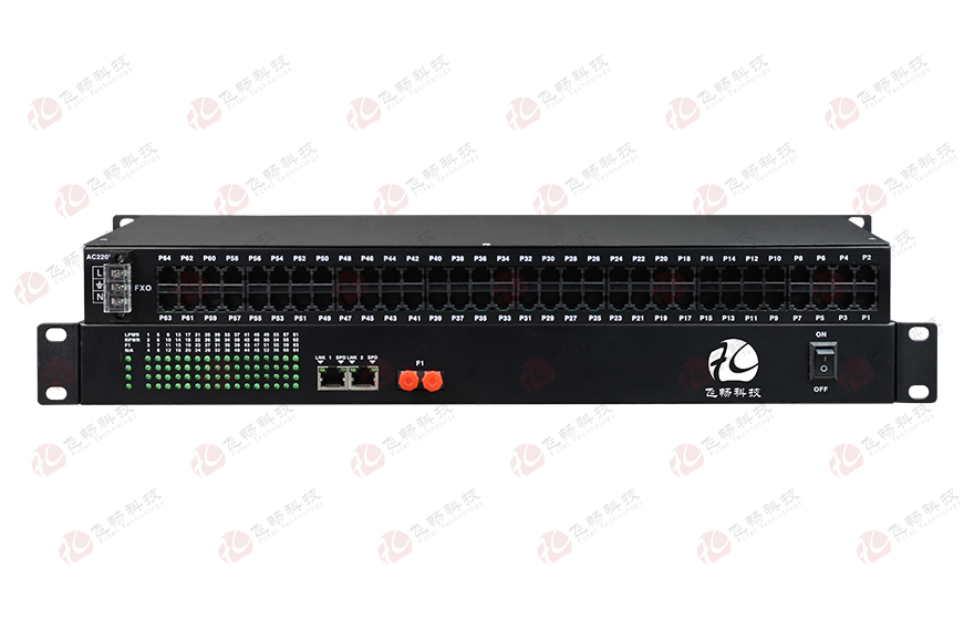 深夜成人视频科技-64路電話（RJ11）+2路百兆以太網 電話深夜视频网站