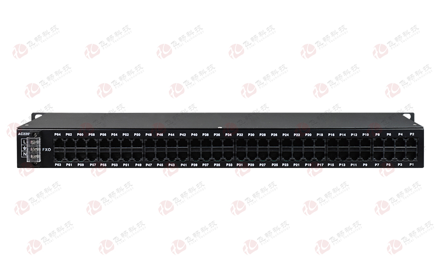 深夜成人视频科技-64路電話（RJ11）+2路百兆以太網 電話深夜视频网站