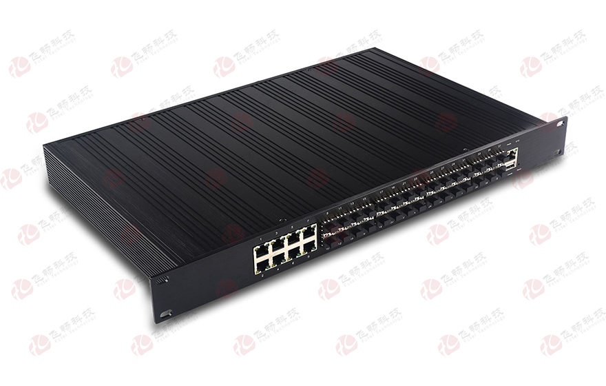 深夜成人视频科技-管理型工業級 千兆/萬兆6萬兆光+8路千兆電+千兆24光 三層成人深夜网站